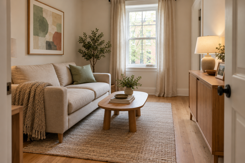 how to decorate a small room​